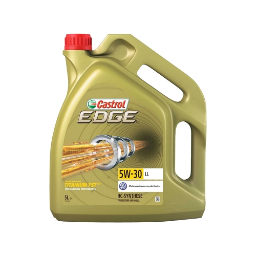 Моторно Масло, CASTROL, EDGE, 5W-30, LL, TITANIUM FST, 5 литра